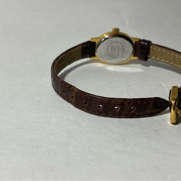 Minnie Mouse Disney Time Works Tiny Oval Wrist Watch for Her - Picture 8 of 10